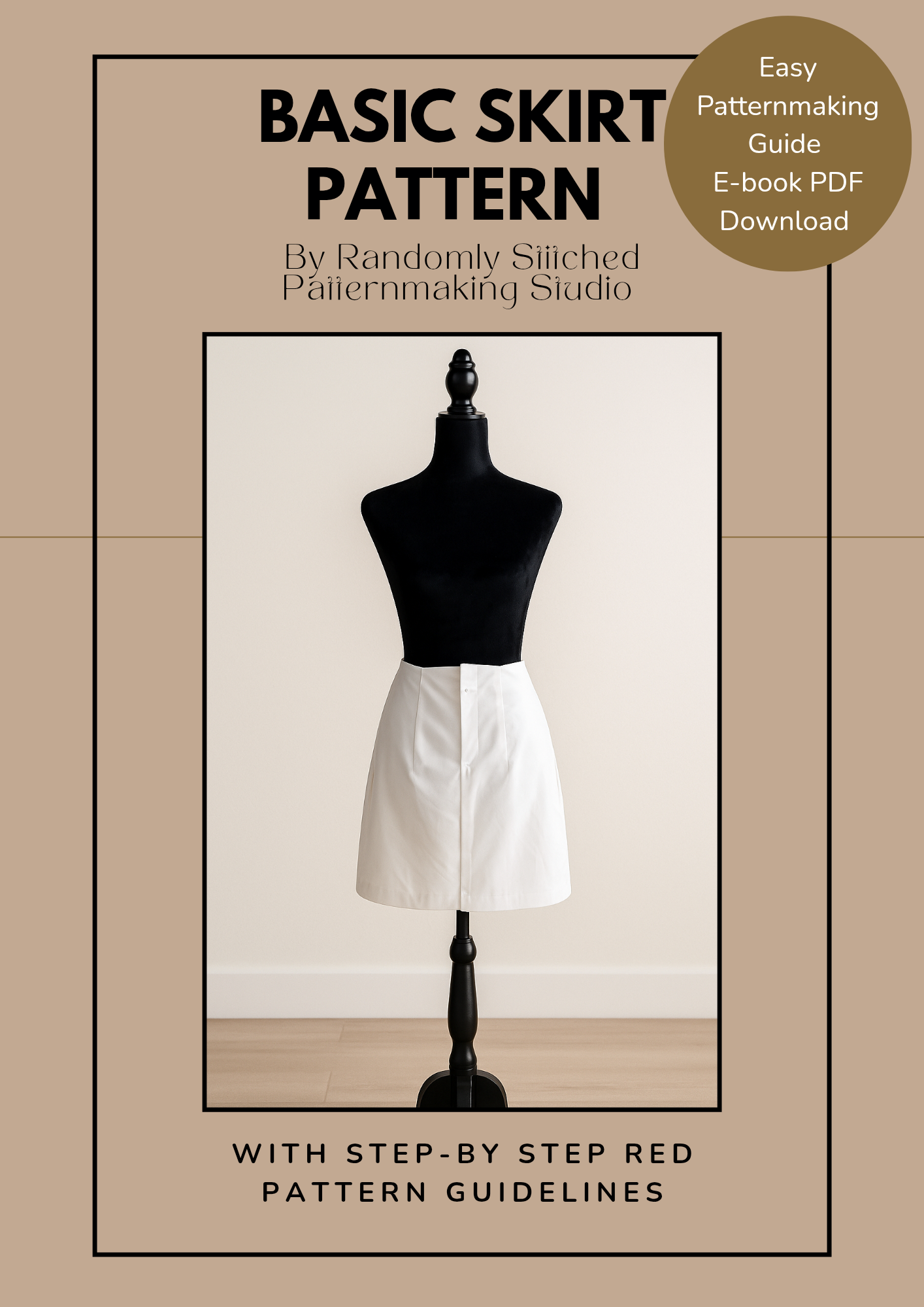 Easy Guideline for Drafting the Basic Skirt Pattern